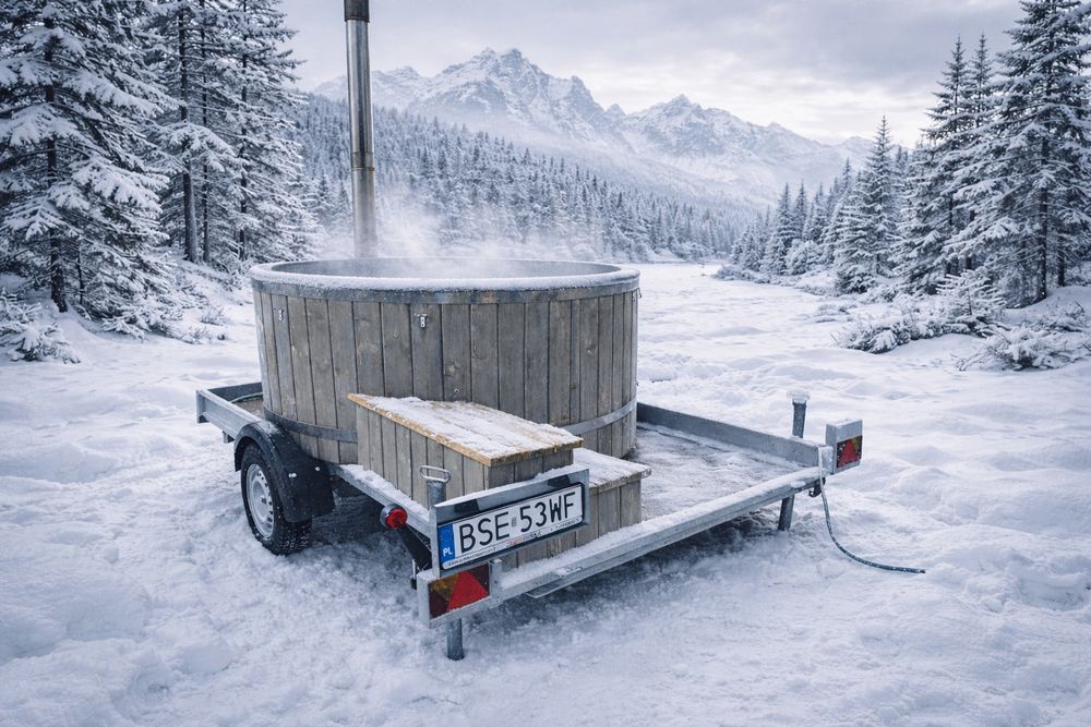 Balia mobilna jacuzzi wynajem balii