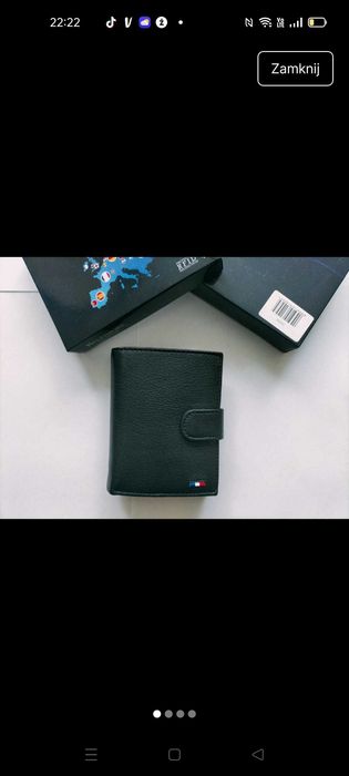 Portfel męski skórzany ekskluzywny