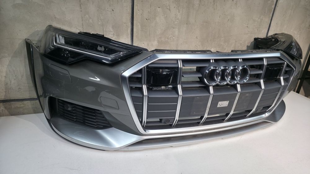 Audi A6 C8 передок бампер + фари Matrix LED оригінал Європа рестайл