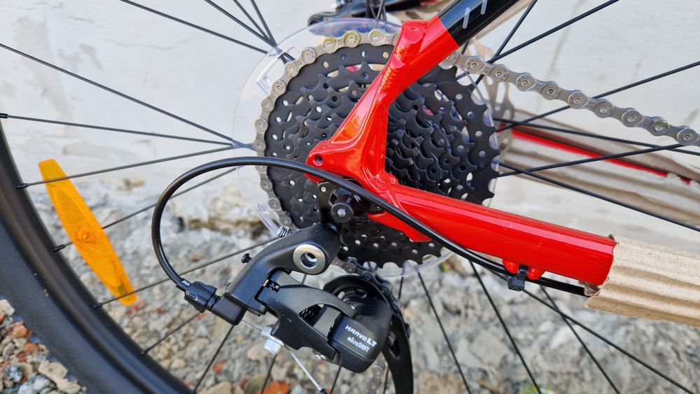 Nowy rower mtb Cannondale trail 7 roz  M czerwony i zielony L 2x9