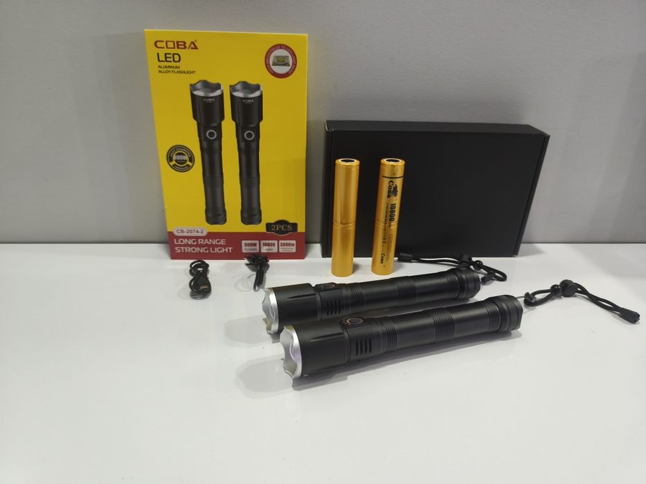 2x Lanternas Led Laser Coba CB-2074-2