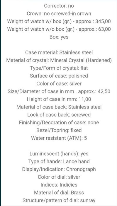 Relógio Johan Rothmann