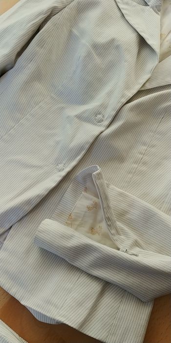 Sisley marynarka żakiet i spódnica xs