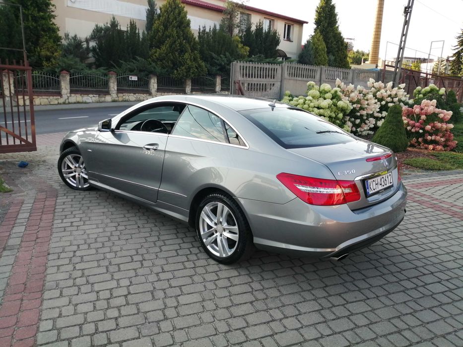 Mercedes-Benz E350 Coupe 3,5 V6 LIFT 306 KM FULL SKÓRA Automat NAVI SALON PL
