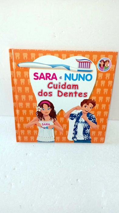 Sara e Nuno  cuidam dos dentes
