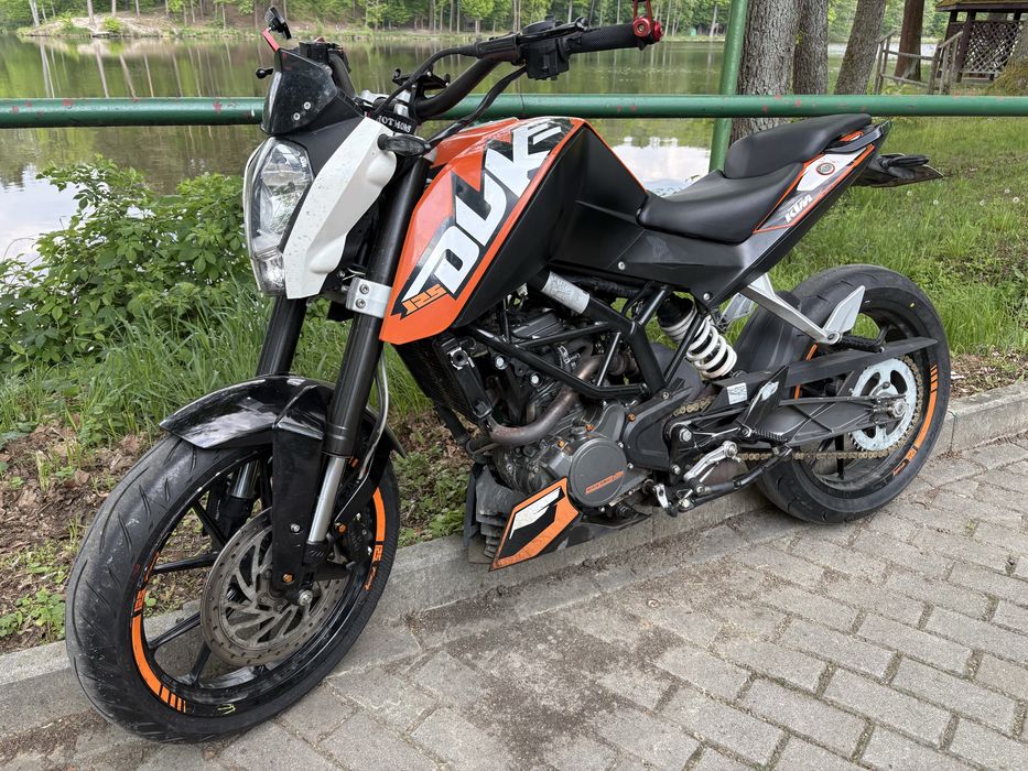 Ktm duke 125 2011 18k przebiegu Kat a1