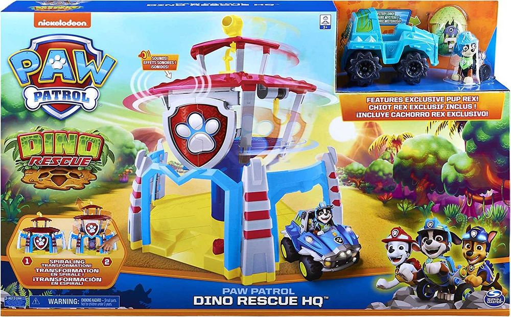 Torre de Controlo / Base Dino Rescue - Patrulha Pata (NOVO)