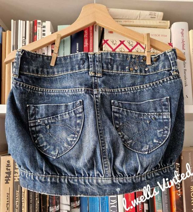Minispódnica jeansowa XS
