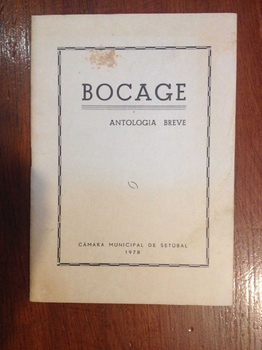Bocage - Antologia breve