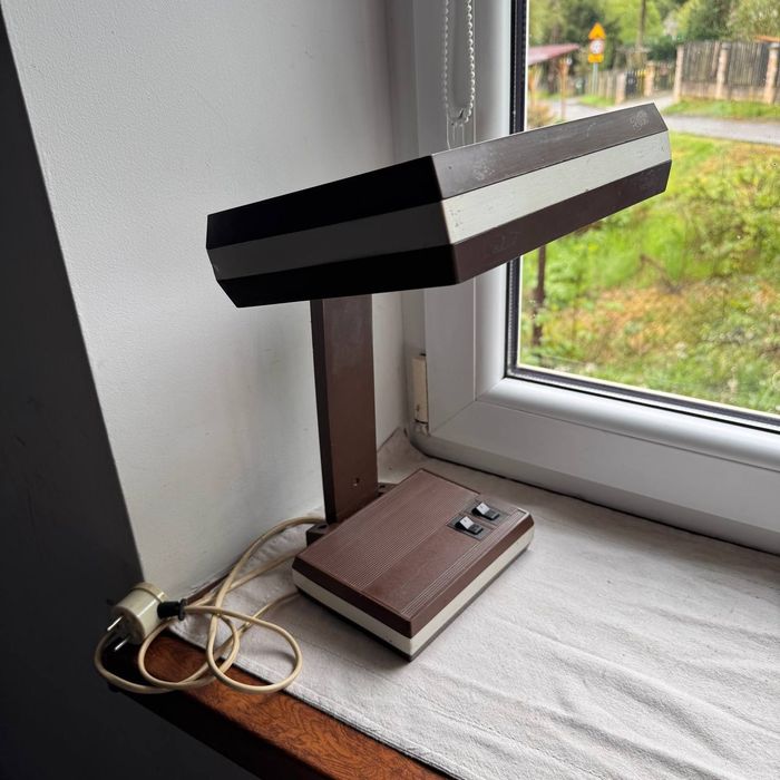 Lampa biurowa Polam Pułtusk, lata 70- 80 PRL