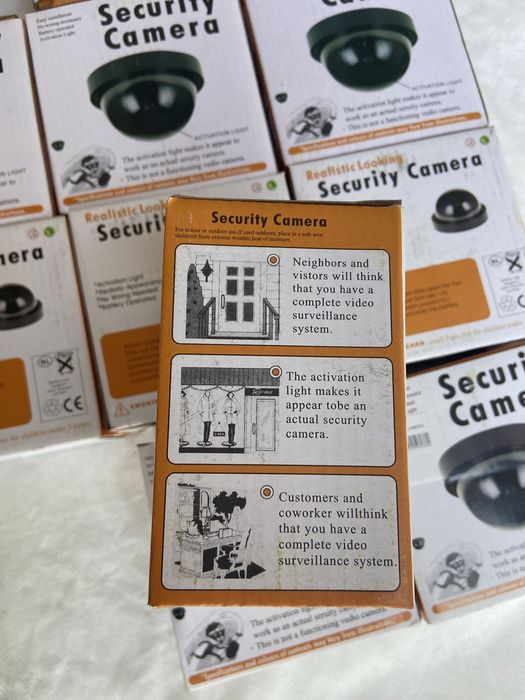Security camera kamery cctv monitoring atrapy