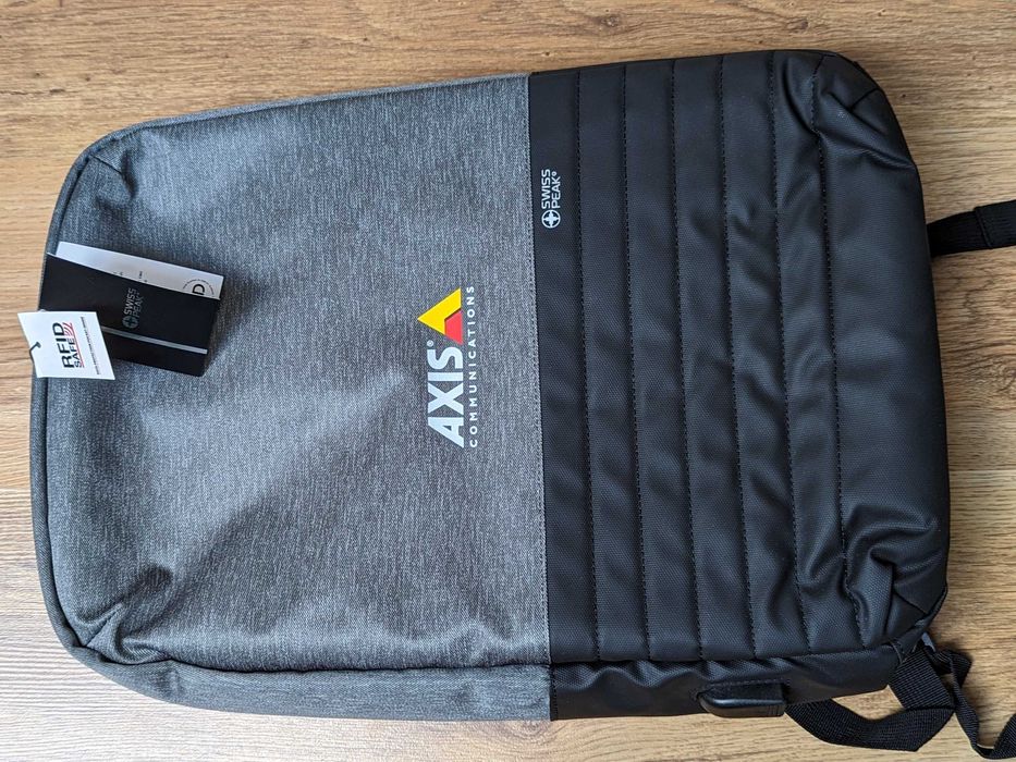 Plecak na laptop ochrona przed złodziejem Swiss Peak P762.312 / NOWY!