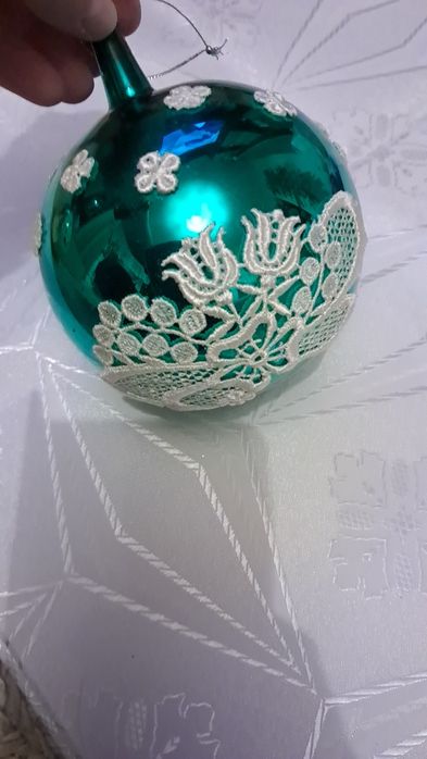 Duże bombki PRL Vintage