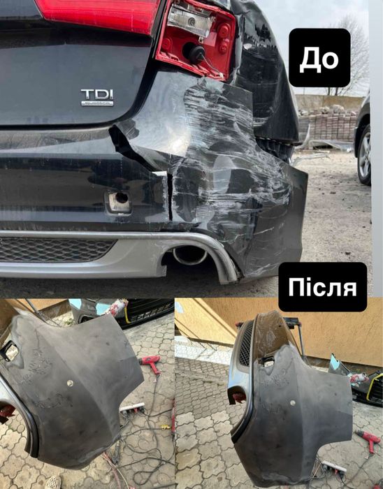 Покраска авто рихтовка пайка ремонт бампера полірування авто