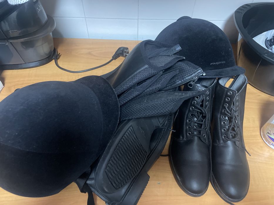 Kit equitação usado 2 vezes