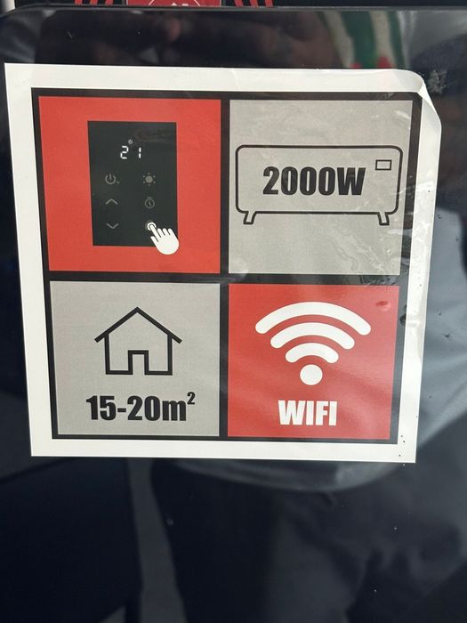 Aquecedor Jocel com wi-fi64751565508099121