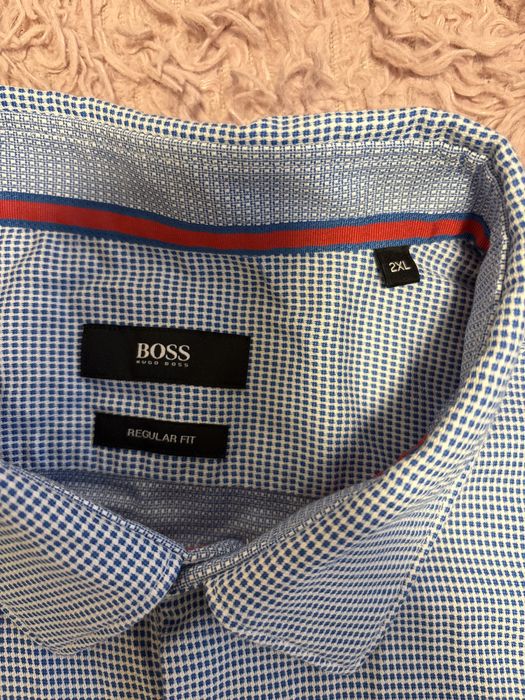 Продам  чоловічу сорочку оригінальну Hugo Boss p. 2xL
