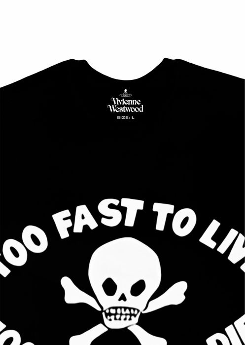 Vivienne Westwood Too Fast To Live Longsleeve (opium, y2k, archive)