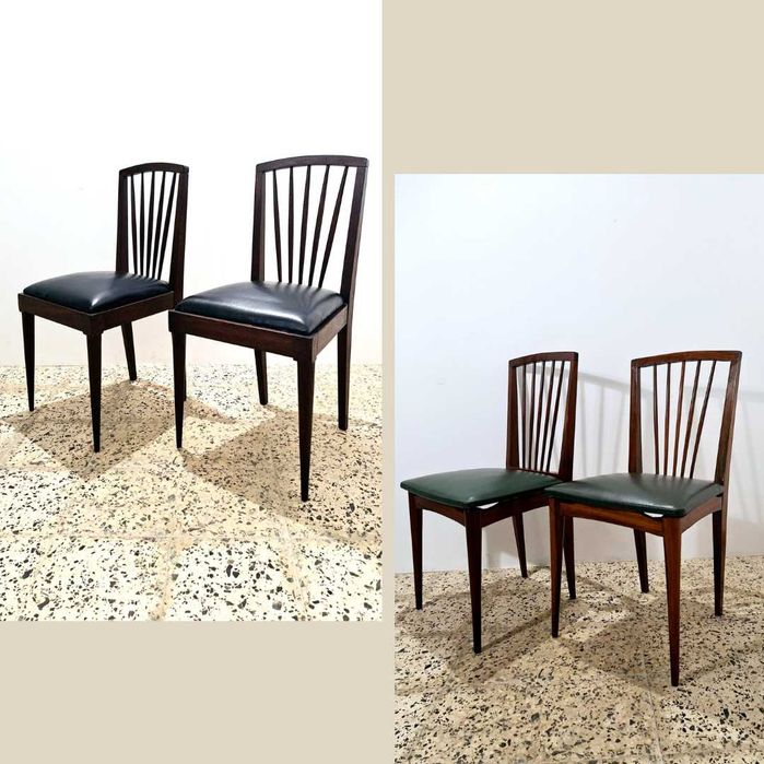 Cadeiras Vintage de madeira 50/60s. Vintage chairs
