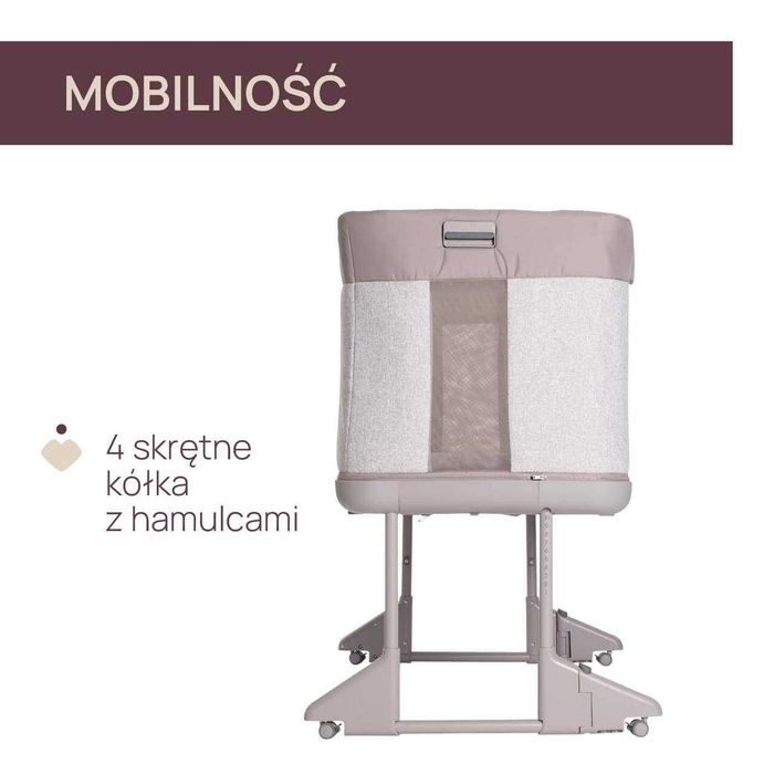 ŁÓŻECZKO DZIECIĘCE 3W1 CHICCO NEXT2ME FOREVER (od narodzin do 4. roku życia)