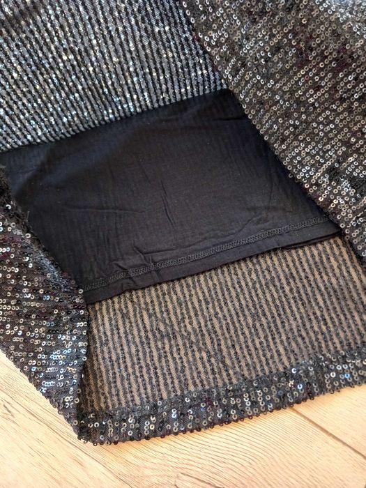 Чорна вечірня сукня з паєтками Soyaconcept блискуча ошатна сукня нова