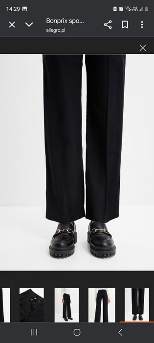 Spodnie szerokie bonprix 44