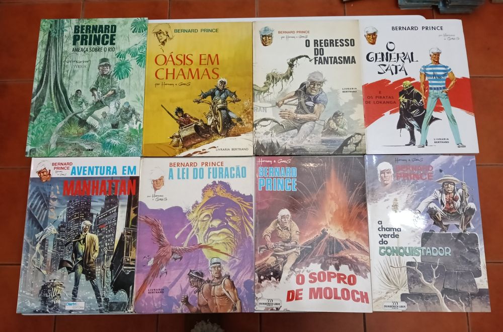 52  Livros A4 Herman, Jeremiah, Bois-maury, Bernard Prince, Comanche..