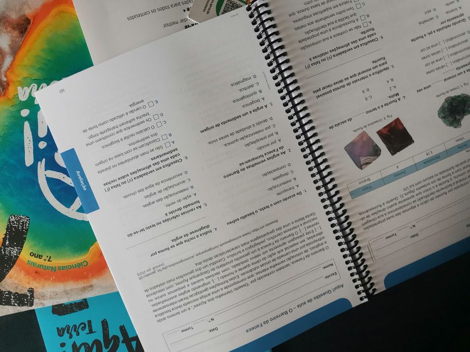 Manual novo Ciências Naturais 7°ano "Aqui Terra"