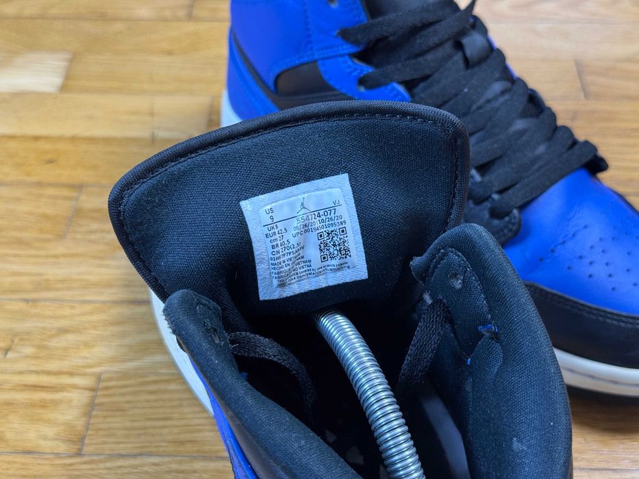 Buty Nike Air Jordan 1 Mid Hyper Royal