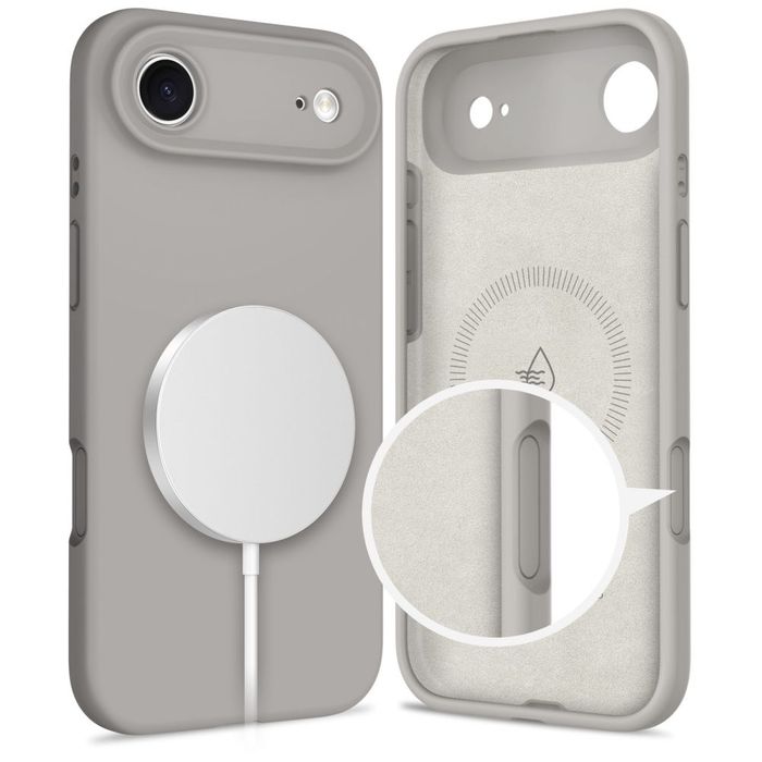 Tech-Protect Silicone MagSafe iPhone Air stone grey