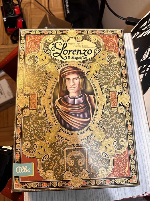 LORENZO IL MAGNIFICO gra strategiczna planszowa strategia