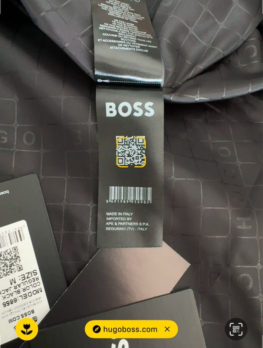 Hugo Boss kurtka wiosenna męska