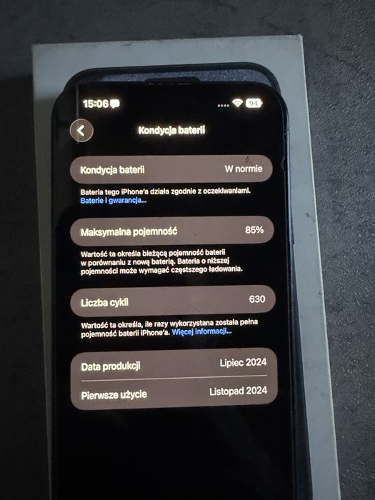 Iphone 15 pro max 256g