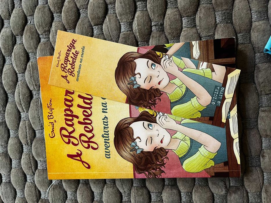 Livro " A Rapariga Rebelde - aventuras na escola" de Enid Blyton
