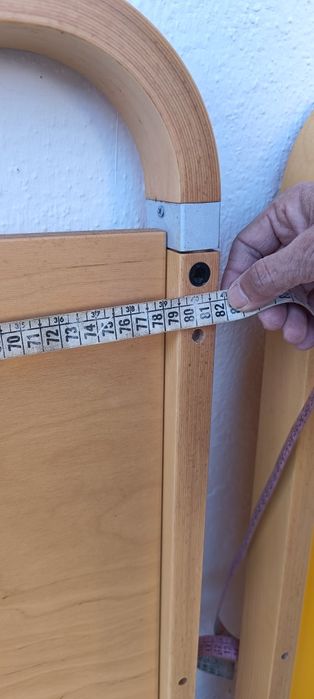 Berço bebé - topo e pés apenas