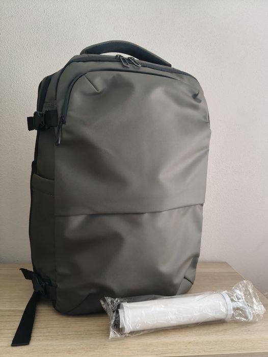 Mochila tech expansão com sistema vácuo