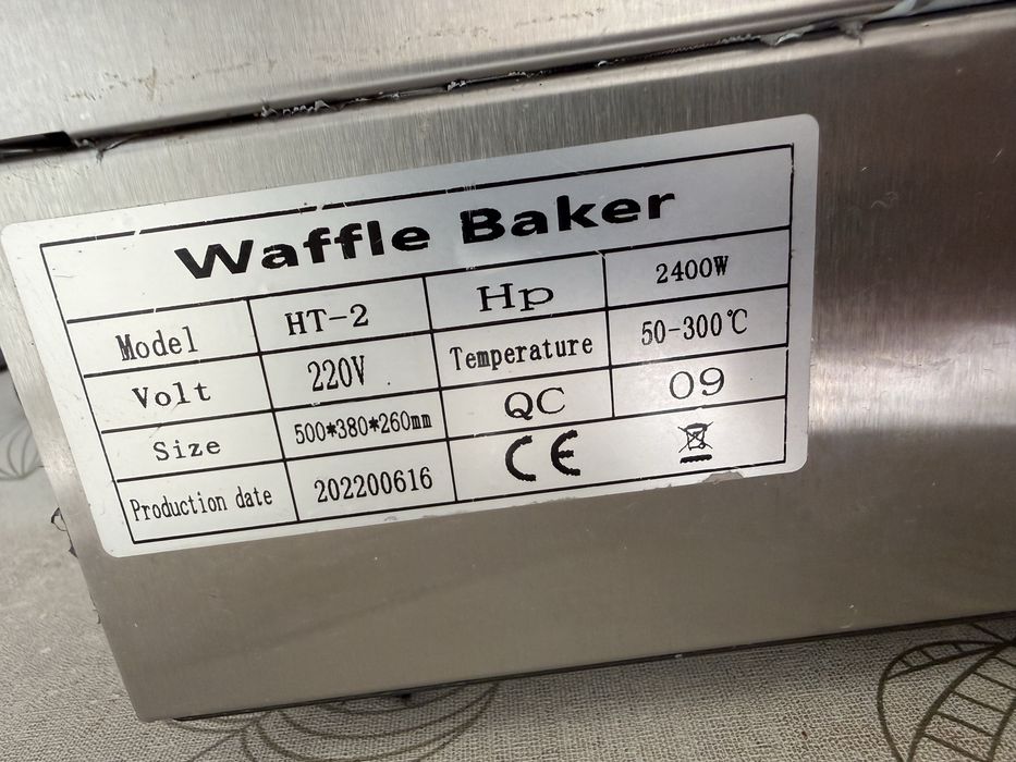 Maquina waffles