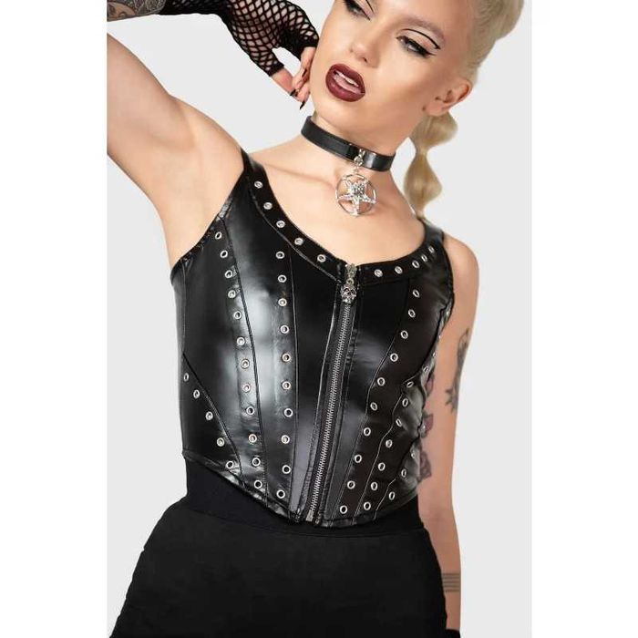 Killstar - Smoke For Sinners Corset Top