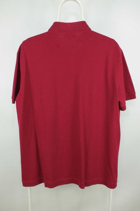 Оригінальне поло футболка Lacoste Regular Fit Burgundy Paris Polo Shirt Розмір 6 ХЛ