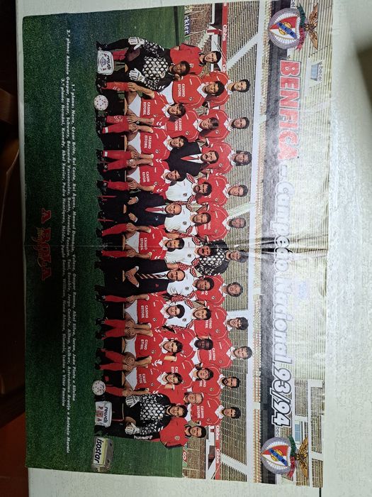 Itens coleccionáveis do benfica antigos