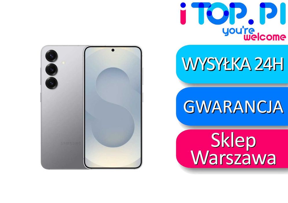 Samsung Galaxy S25 128GB Srebrny Silver - NOWY iTop Muranów Lokal 32