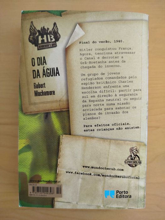 Livro Henderson's Boys - O Dia da Águia, Robert Muchamore