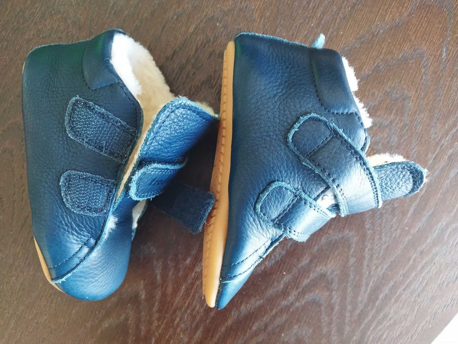 Nowe buciki buty barefoot Froddo Prewalkers winter furry ocieplane 19