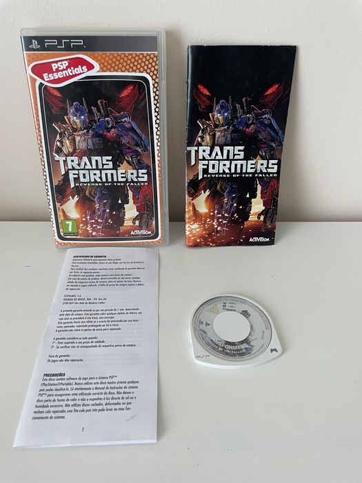 Transformers: Revenge of the Fallen - (PSP)- Completo & Testado