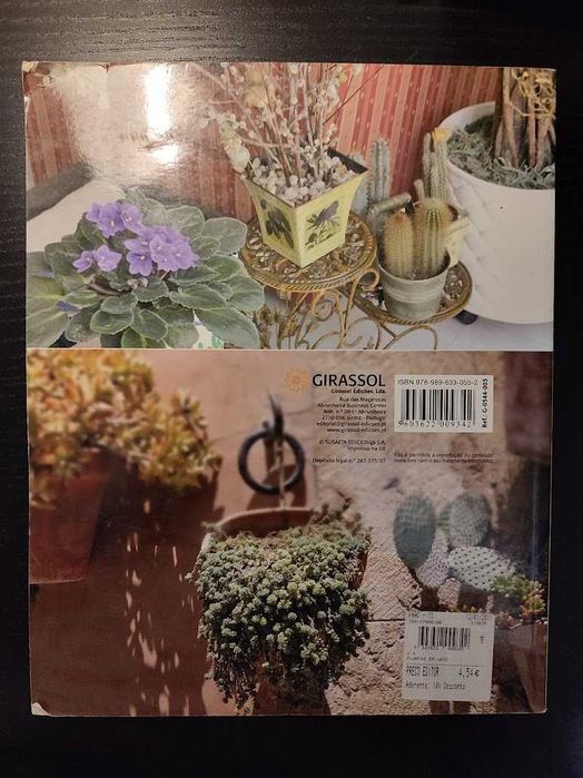 (Env. Incluído) Plantas em Vasos de Vários Autores