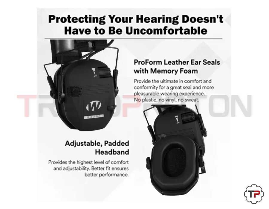 Auscultadores Táticos Walkers / Proteção contra Ruído C/S Bluetooth