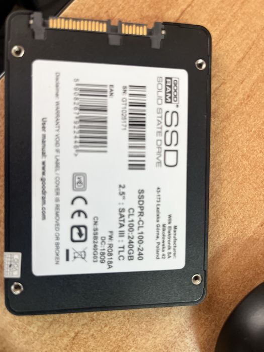 Ssd 240 gb good ram