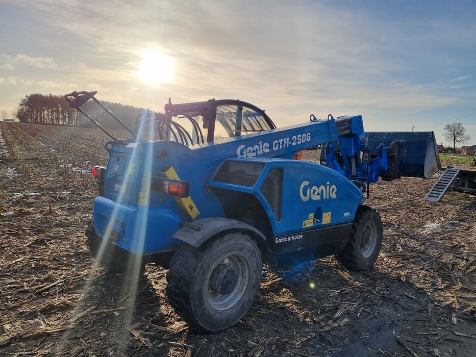 WYNAJEM GENIE 2506 Ładowarka Teleskopowa Manitou JCB BydgoszczCałyKraj