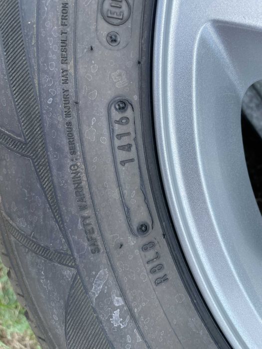 Okazja oryginalne koła zimowe LAND ROVER FREELANDER II 7,5x17 ET55 7mm