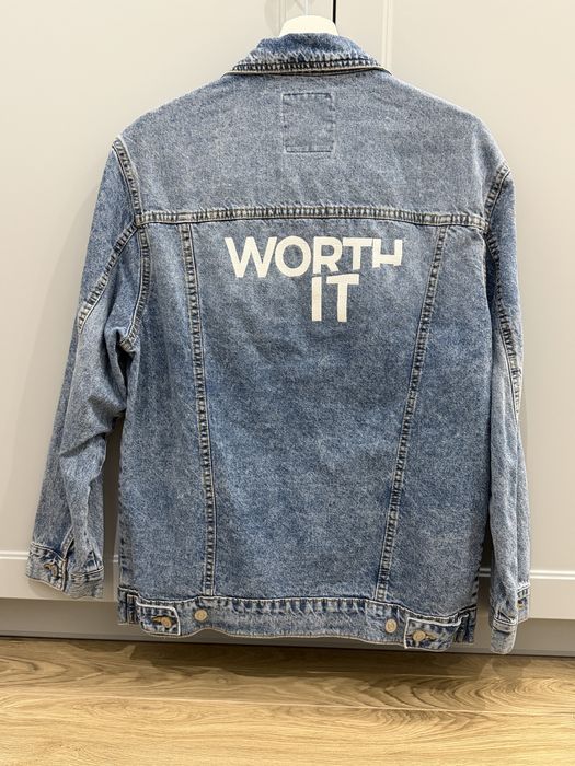 Kurtka jensowa Pull&Bear katana dżinsowa